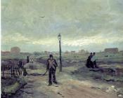 文森特 威廉 梵高 : 巴黎郊外